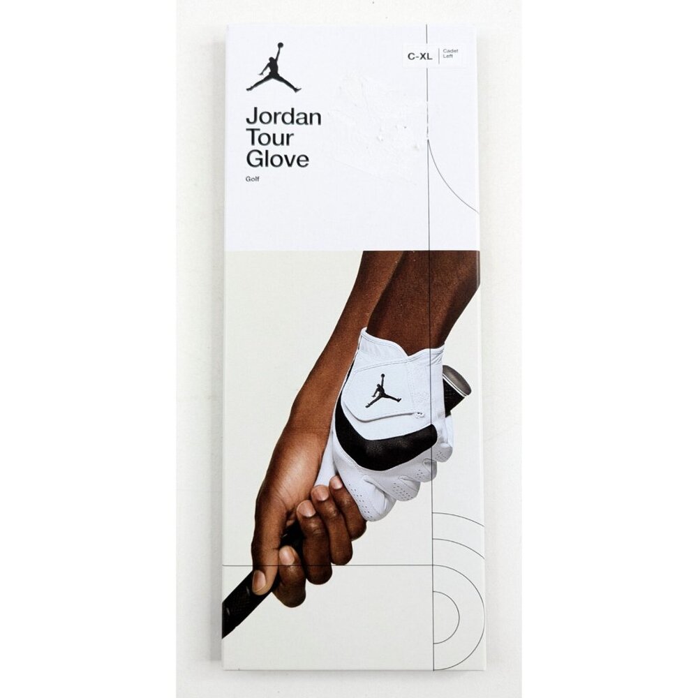 Nike Jordan Tour Golf Glove – Left Hand XL White - NEW
